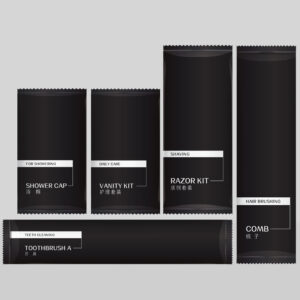 Five-piece dry goods set for the guest room